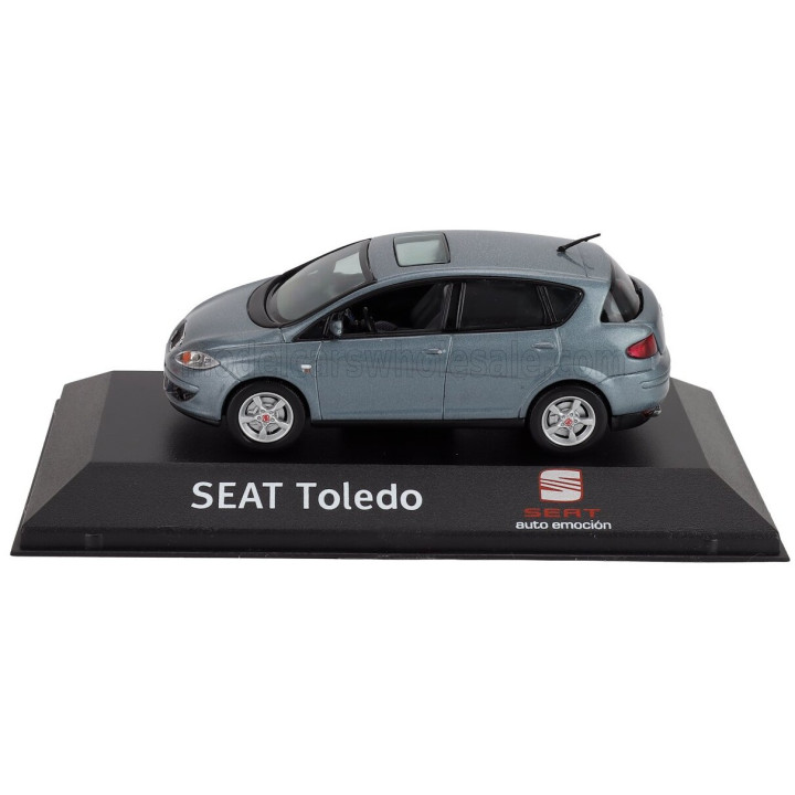 EDICOLA SEAT TOLEDO 2004 - BLUE GREY MET 1/43