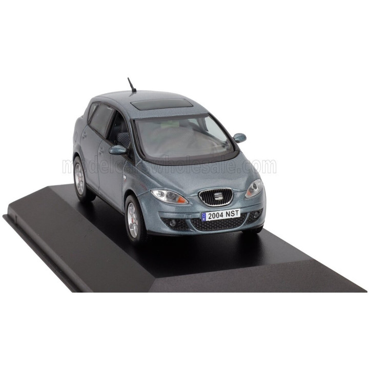 EDICOLA SEAT TOLEDO 2004 - BLUE GREY MET 1/43