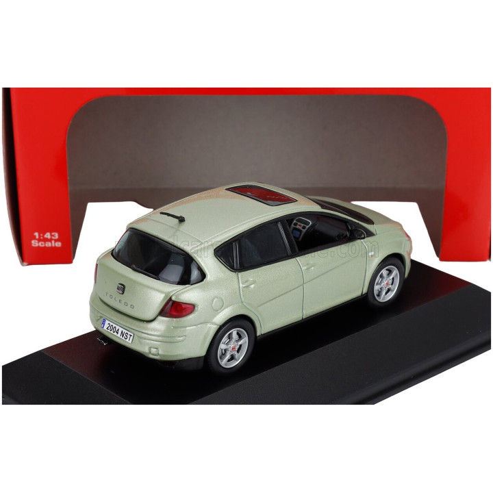 EDICOLA SEAT TOLEDO 2004 - VERY LIGHT GREEN MET 1/43