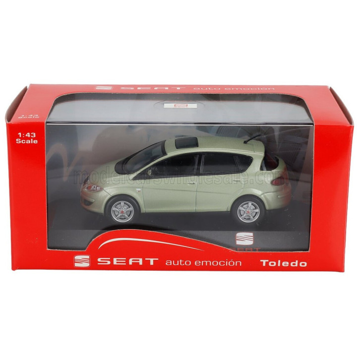 EDICOLA SEAT TOLEDO 2004 - VERY LIGHT GREEN MET 1/43