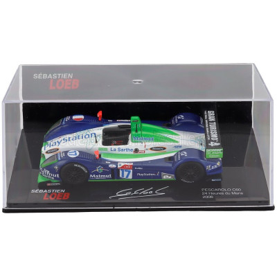 EDICOLA PESCAROLO C60 JUDD 5.0L V10 TEAM PESCAROLO SPORT N 17 2nd 24h LE MANS 2006 SEBASTIEN LOEB - FRANCK MONTAGNY - ERIC
