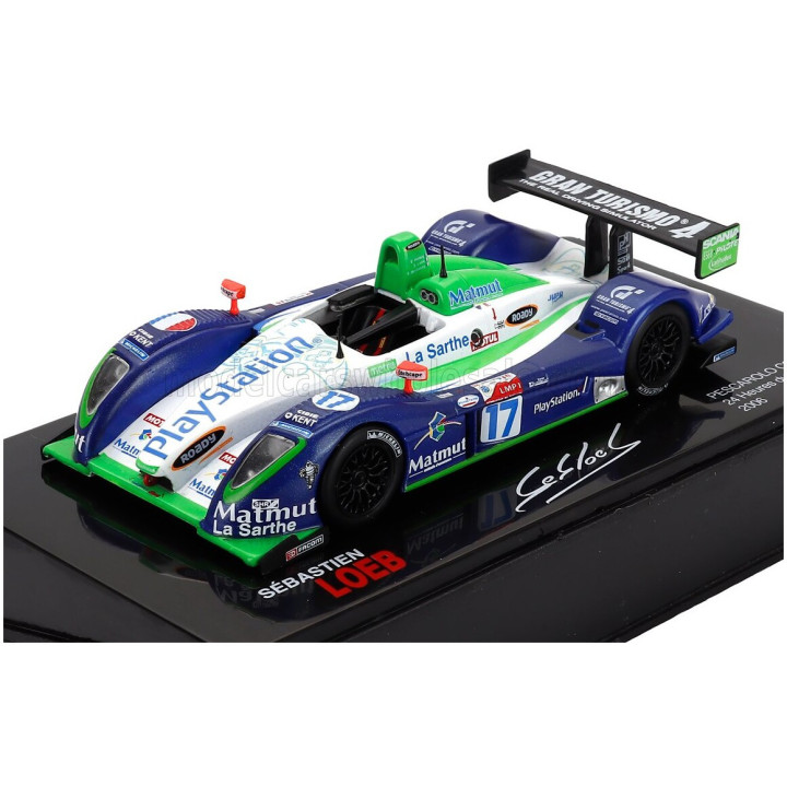 EDICOLA PESCAROLO C60 JUDD 5.0L V10 TEAM PESCAROLO SPORT N 17 2nd 24h LE MANS 2006 SEBASTIEN LOEB - FRANCK MONTAGNY - ERIC