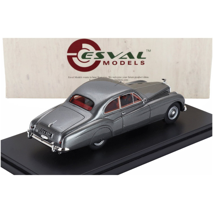 ESVAL MODEL BENTLEY R-TYPE COUPE CARROZZERIA ABBOTT 1952 - GREY 1/43