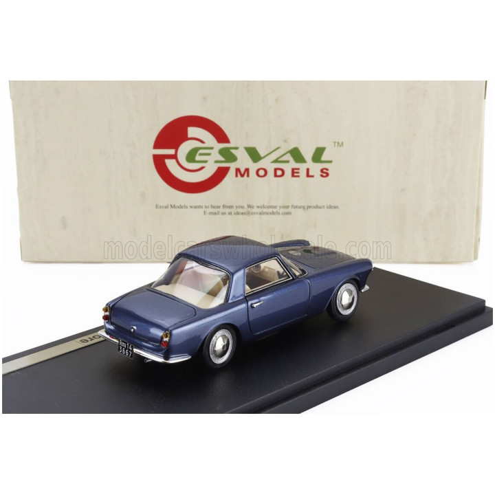 ESVAL MODEL FIAT 1500 S COUPE BY FISSORE 1961 - BLUE 1/43