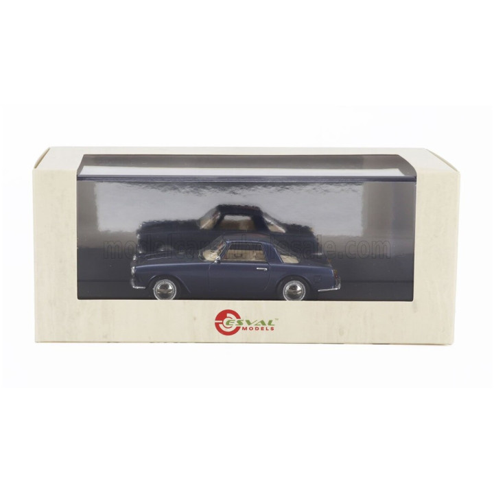 ESVAL MODEL FIAT 1500 S COUPE BY FISSORE 1961 - BLUE 1/43