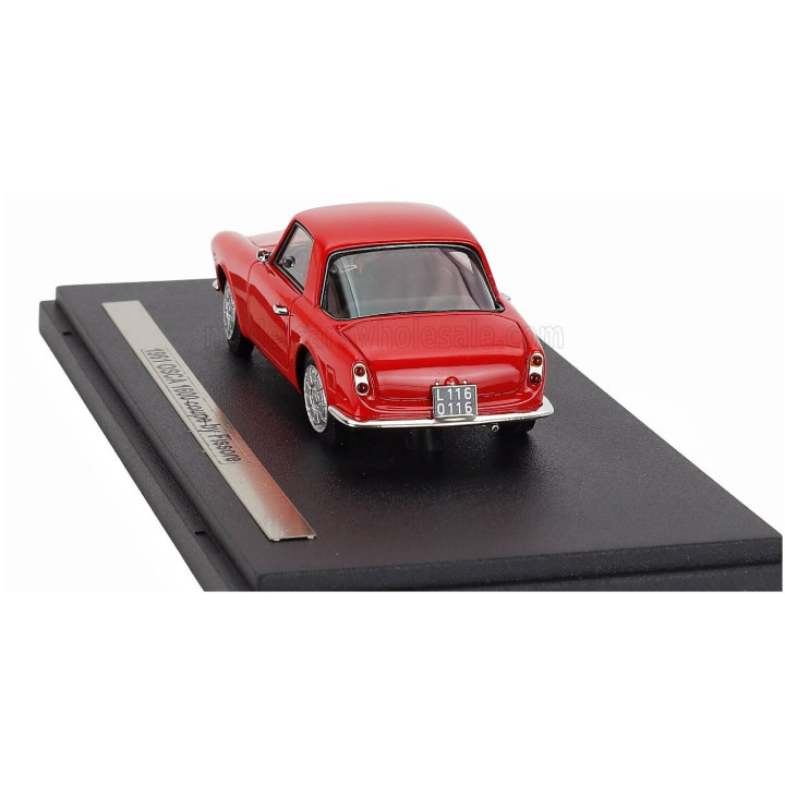 ESVAL MODEL OSCA 1600 COUPE FISSORE 1961 - RED 1/43