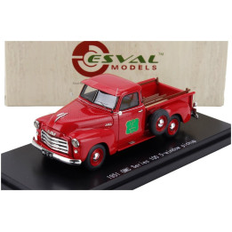 ESVAL MODEL GMC 100 PICK-UP 5 WINDOW 1953 - RED 1/43