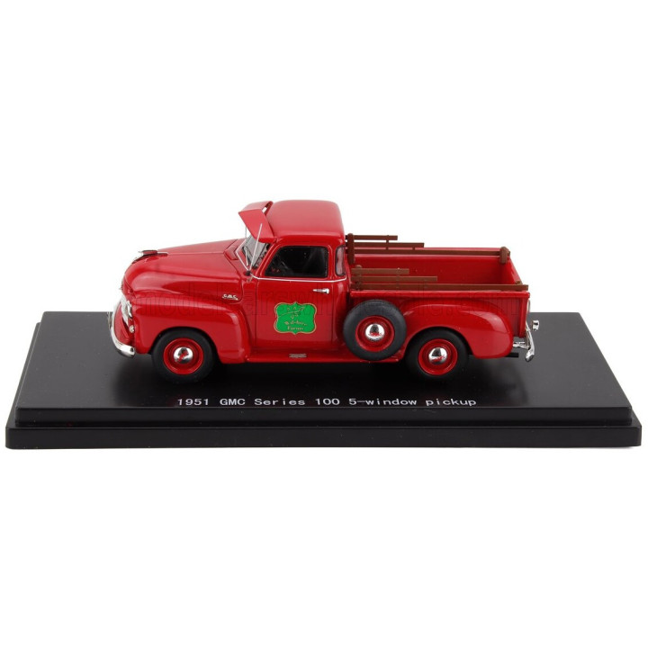 ESVAL MODEL GMC 100 PICK-UP 5 WINDOW 1953 - RED 1/43
