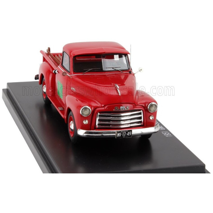 ESVAL MODEL GMC 100 PICK-UP 5 WINDOW 1953 - RED 1/43