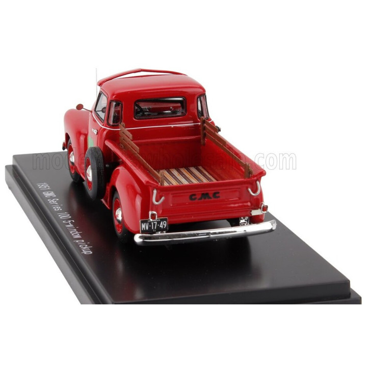 ESVAL MODEL GMC 100 PICK-UP 5 WINDOW 1953 - RED 1/43