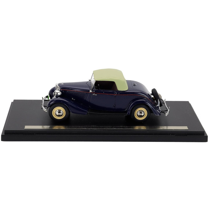 ESVAL MODEL FORD USA MODEL 18 ROADSTER 1933 - BLUE CREAM 1/43