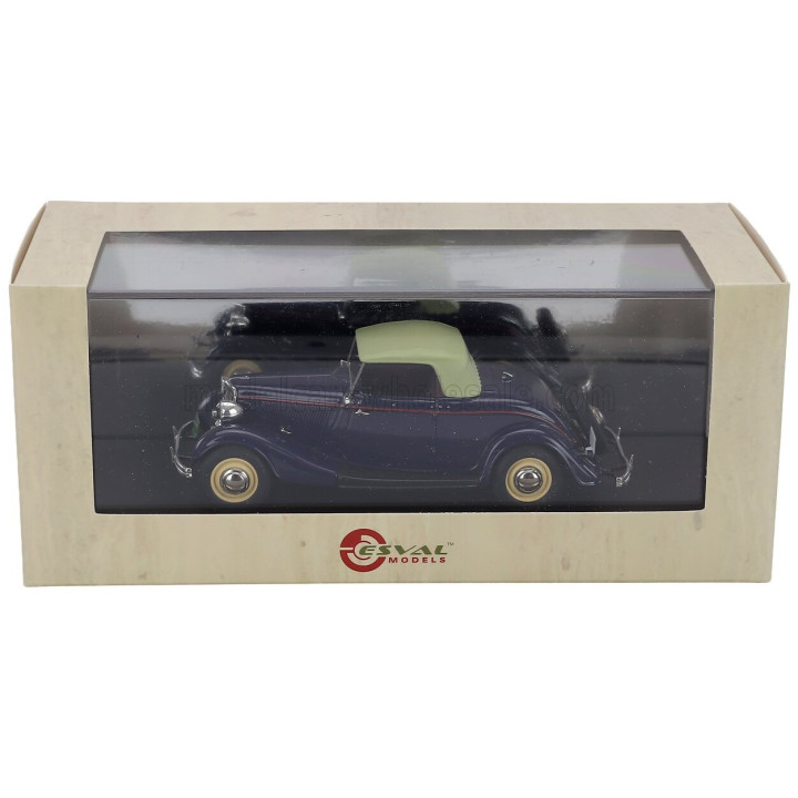 ESVAL MODEL FORD USA MODEL 18 ROADSTER 1933 - BLUE CREAM 1/43