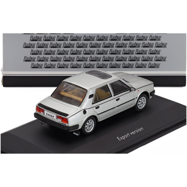 FOXTOYS ŠKODA 125L 1988 - SILVER 1/43