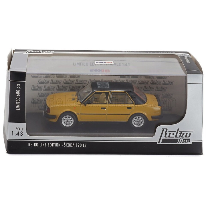 FOXTOYS ŠKODA 130L 1985 - GOLD 1/43