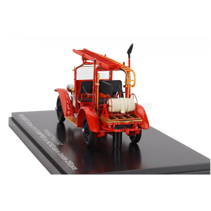 FRANSTYLE PEUGEOT 153 TRUCK SCALA SAPEURS POMPIERS DU NORD 1915 - RED 1/43