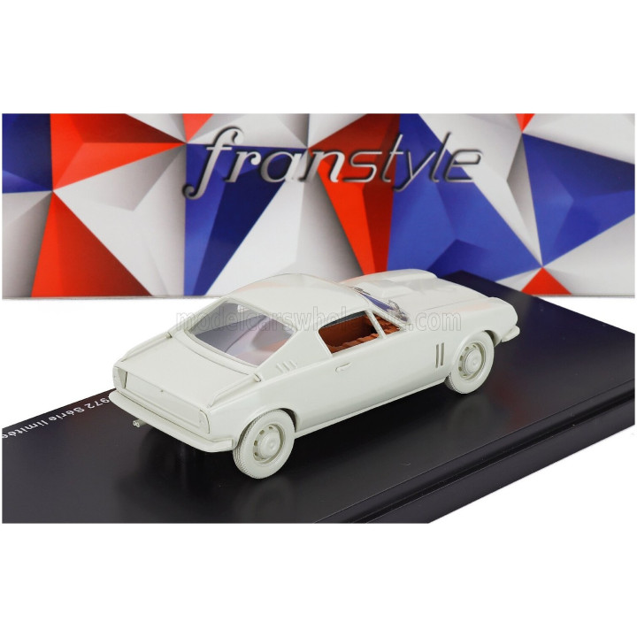 FRANSTYLE RENAULT ALPINE GORDINI R.A.G. EXPOSITION PUB RENAULT 1972 - WHITE 1/43