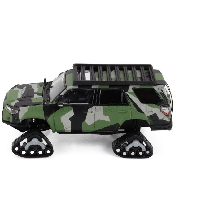 GCD MODELS TOYOTA 4RUNNER WIDEBODY PRE-RUNNER 2018 - CAMOUFLAGE 1/64