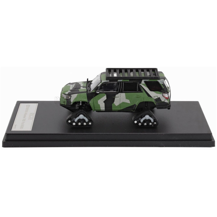 GCD MODELS TOYOTA 4RUNNER WIDEBODY PRE-RUNNER 2018 - CAMOUFLAGE 1/64