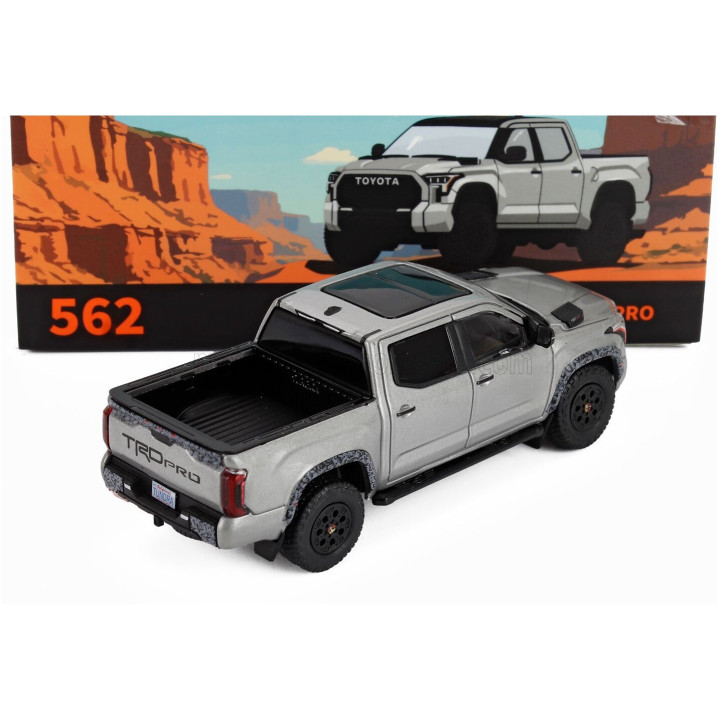 GCD MODELS TOYOTA TUNDRA TRD PRO PICK-UP 2023 - GREY 1/64