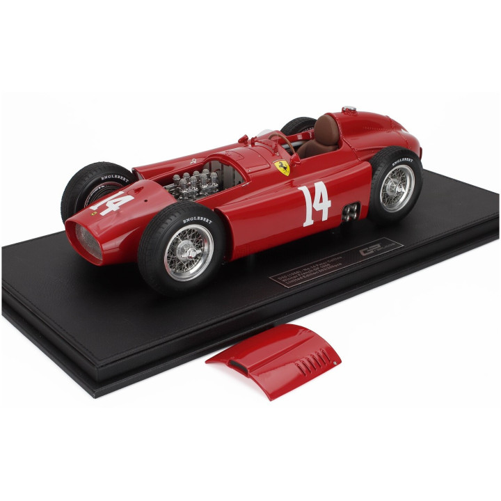 GP REPLICAS FERRARI F1 D50 N 14 WINNER FRANCE GP 1956 PETER COLLINS - RED 1/12