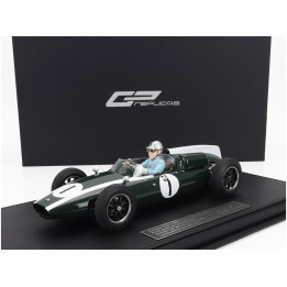 GP REPLICAS COOPER F1 T53 N 1 POLE POSITION WINNER BRITISH SILVERSTONE GP WORLD CHAMPION (with pilot figure) 1960 JACK BRABHAM
