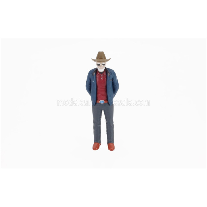 GREENLIGHT FORD USA F-150 MONSTER TRUCK - BIG FOOT N 1 - BOB CHANDLER FIGURE 1979 - GOLD SILVER 1/18