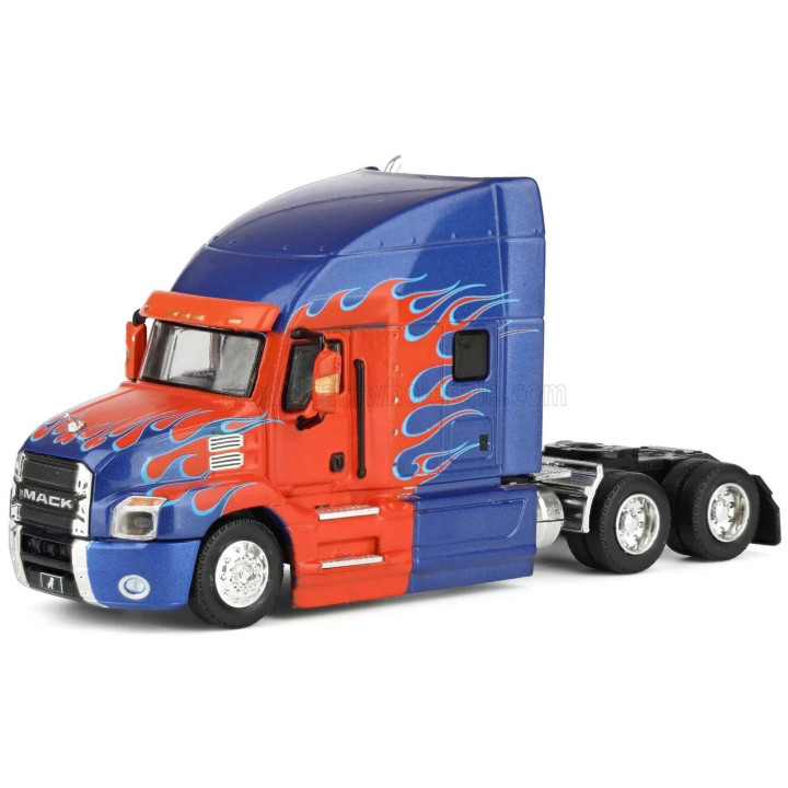 GREENLIGHT MACK ANTHEM TRACTOR TRUCK 3-ASSI 2019 - BLUE RED 1/64