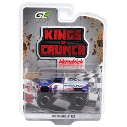 GREENLIGHT CHEVROLET K-20 PICK-UP MONSTER N 5 TRUCK 1981 - 2 TONE BLUE 1/64