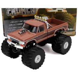 GREENLIGHT FORD USA F-350 PICK-UP MONSTER TRUCK 1978 - 2 TONE BROWN 1/43