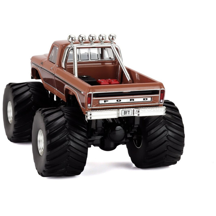 GREENLIGHT FORD USA F-350 PICK-UP MONSTER TRUCK 1978 - 2 TONE BROWN 1/43