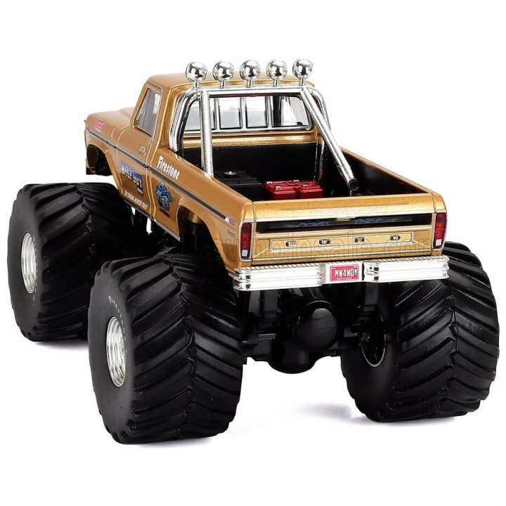 GREENLIGHT FORD USA F-250 PICK-UP MONSTER BIGFOOT TRUCK 1979 - GOLD 1/43