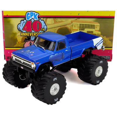 GREENLIGHT FORD USA F-250 PICK-UP MONSTER TRUCK 1976 - BLUE 1/43