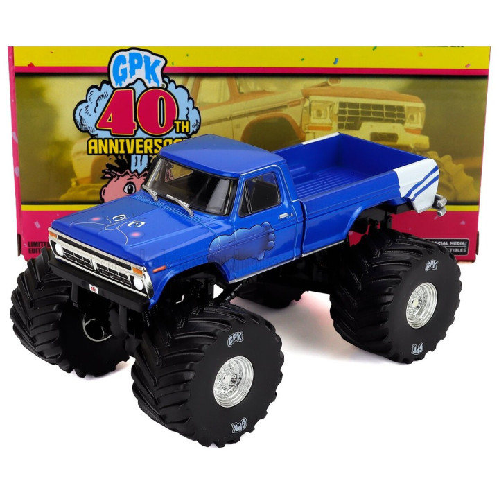 GREENLIGHT FORD USA F-250 PICK-UP MONSTER TRUCK 1976 - BLUE 1/43