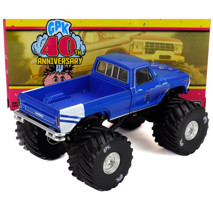 GREENLIGHT FORD USA F-250 PICK-UP MONSTER TRUCK 1976 - BLUE 1/43