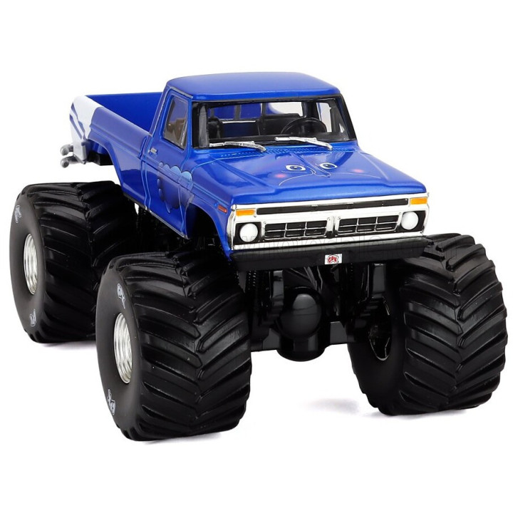 GREENLIGHT FORD USA F-250 PICK-UP MONSTER TRUCK 1976 - BLUE 1/43