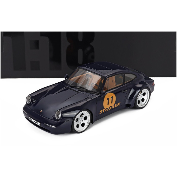 GT SPIRIT PORSCHE 911 964 N 11 STROSEK COUPE 2024 - BLUE 1/18