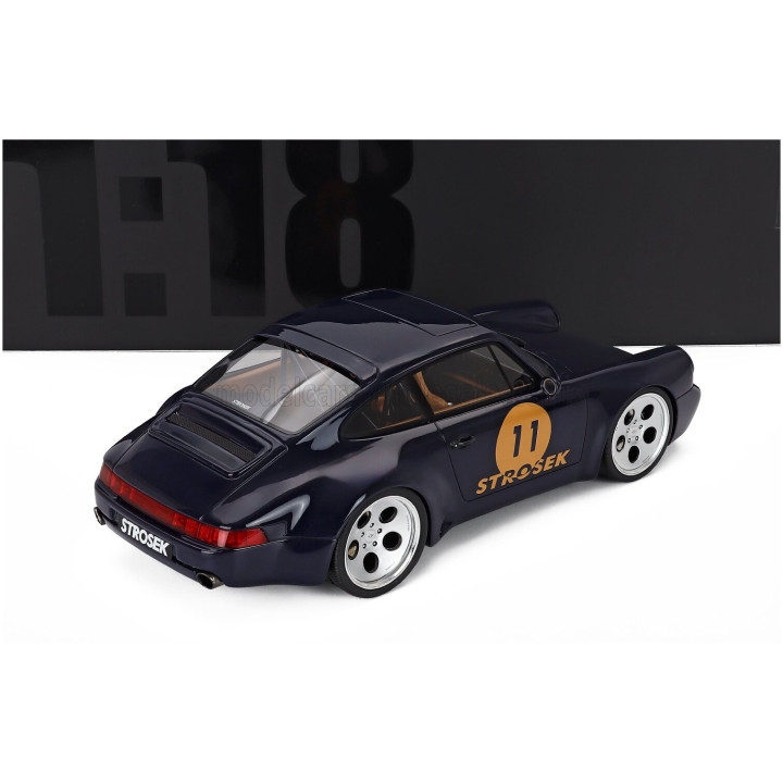 GT SPIRIT PORSCHE 911 964 N 11 STROSEK COUPE 2024 - BLUE 1/18