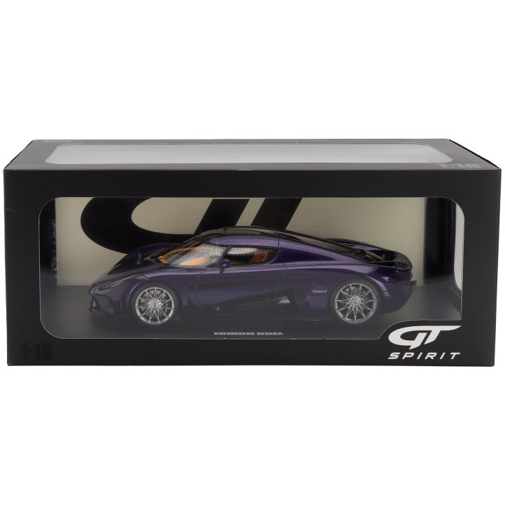 GT SPIRIT KOENIGSEGG REGERA 2025 - PURPLE 1/18