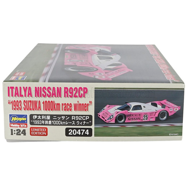 HASEGAWA NISSAN R92CP N 25 WINNER 1000km SUZUKA 1993 TAKAO WADA - TOSHIO SUZUKI 1/24