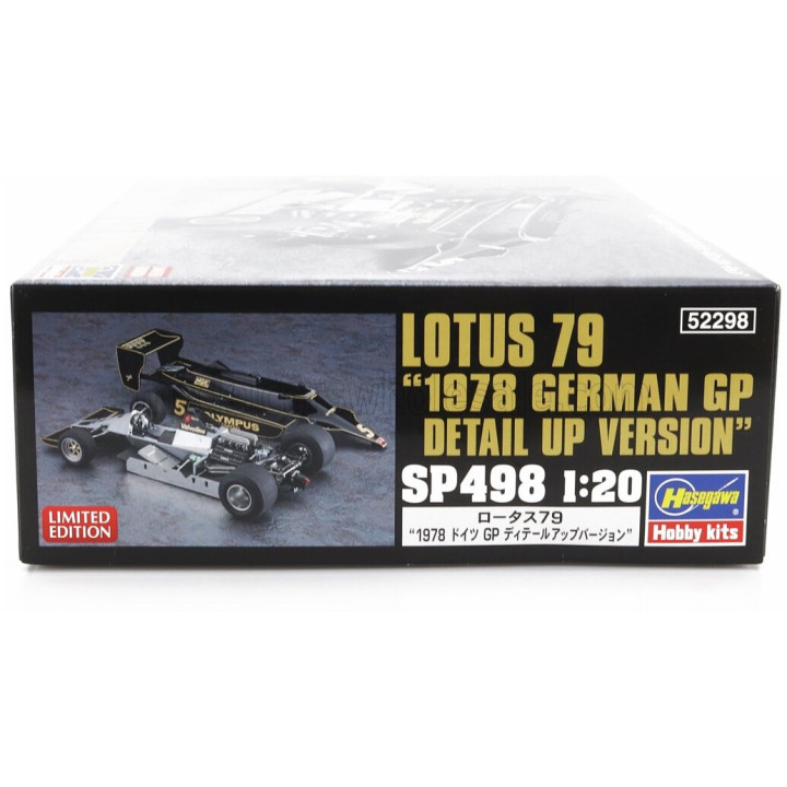 HASEGAWA LOTUS F1 79 N 5 GP GERMAN 1978 H.REBAQUE (DETAIL UP VERSION) 1/20