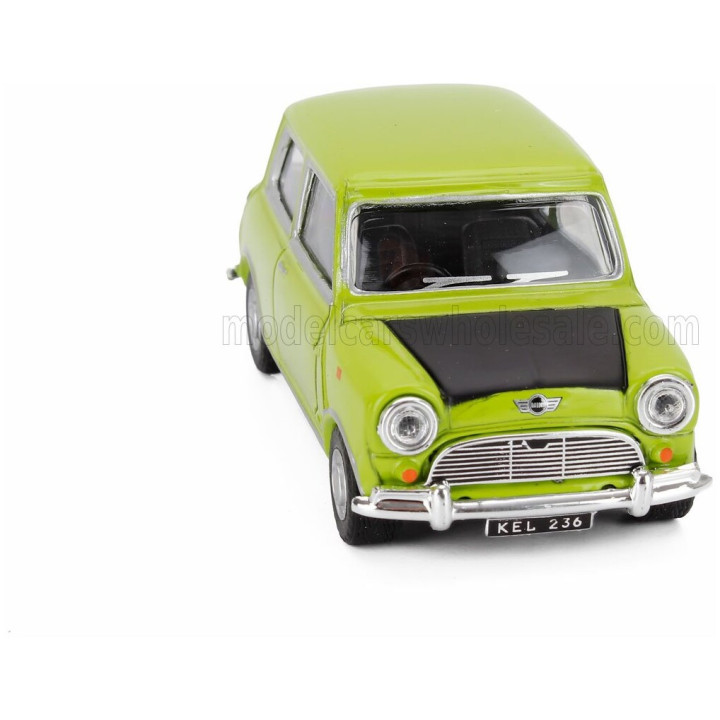HONGWELL MINI COOPER 1966 - GREEN BLACK 1/43