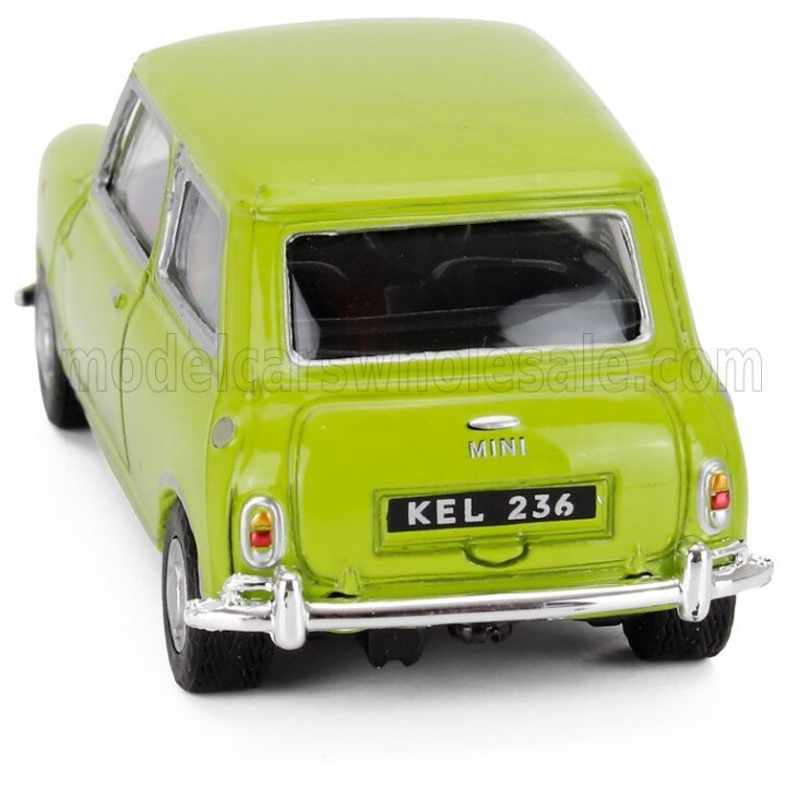 HONGWELL MINI COOPER 1966 - GREEN BLACK 1/43