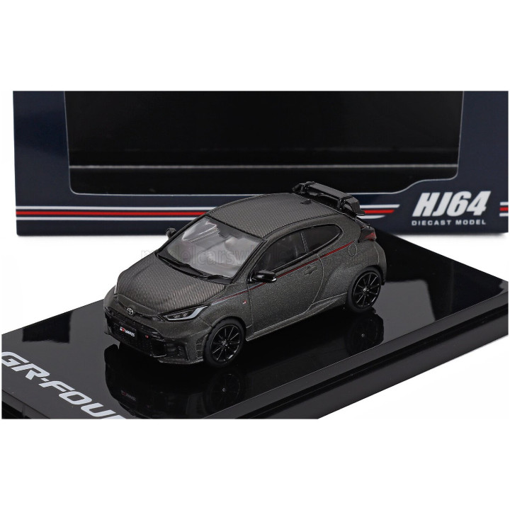 IGNITION MODEL TOYOTA YARIS GR RZ HIGH PERFORMANCE 2024 - GREY MET 1/64