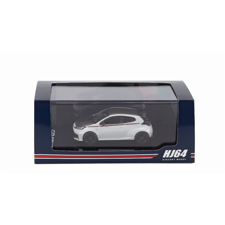 IGNITION MODEL TOYOTA YARIS GR RZ HIGH PERFORMANCE 2024 - WHITE GREY MET 1/64