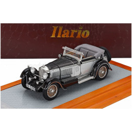 ILARIO MODEL MERCEDES BENZ 720SS sn35340 KAROSSERIE PAPLER SPORT CABRIOLET OPEN 1932 - SILVER BLACK 1/43