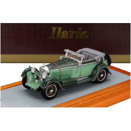 ILARIO MODEL MERCEDES BENZ 720SS sn35340 KAROSSERIE PAPLER SPORT CABRIOLET OPEN 1932 - 2 TONE GREEN 1/43