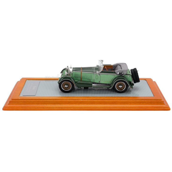 ILARIO MODEL MERCEDES BENZ 720SS sn35340 KAROSSERIE PAPLER SPORT CABRIOLET OPEN 1932 - 2 TONE GREEN 1/43