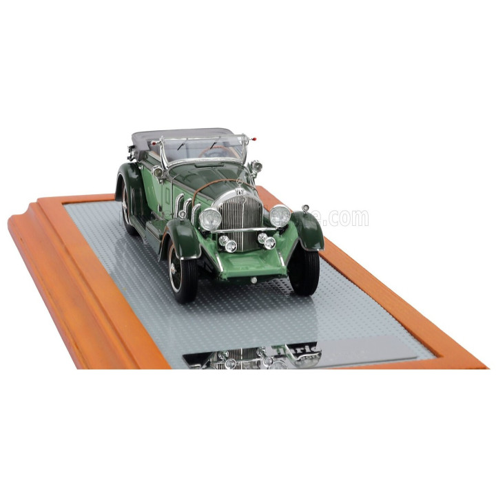 ILARIO MODEL MERCEDES BENZ 720SS sn35340 KAROSSERIE PAPLER SPORT CABRIOLET OPEN 1932 - 2 TONE GREEN 1/43