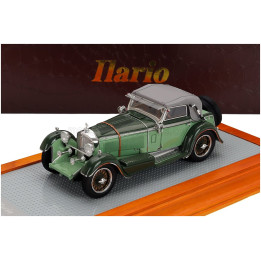 ILARIO MODEL MERCEDES BENZ 720SS sn35340 KAROSSERIE PAPLER SPORT CABRIOLET CLOSED 1932 - 2 TONE GREEN 1/43