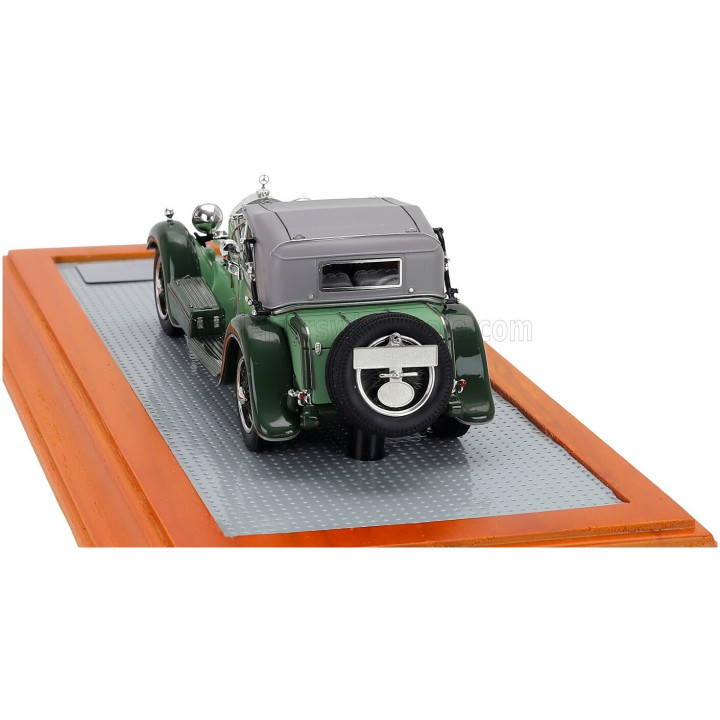 ILARIO MODEL MERCEDES BENZ 720SS sn35340 KAROSSERIE PAPLER SPORT CABRIOLET CLOSED 1932 - 2 TONE GREEN 1/43